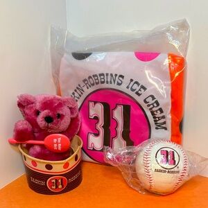 Vintage 31 Flavor Combo pack ! New N.Y. Yankees baseball! New Beach ball! 80’s